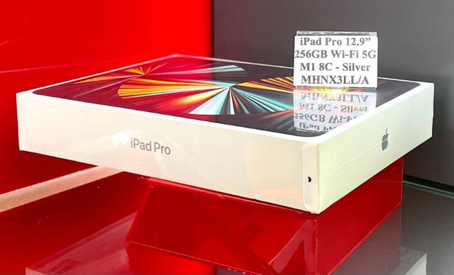 Apple iPad Pro 12.9" M1 8C 256GB Wi-Fi 5G Silver - Produto Novo, Lacrado e com Garantia - Foto 2