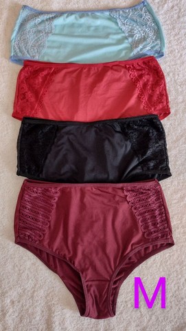 Calcinha Alta R$25 Microfibra Confortável 