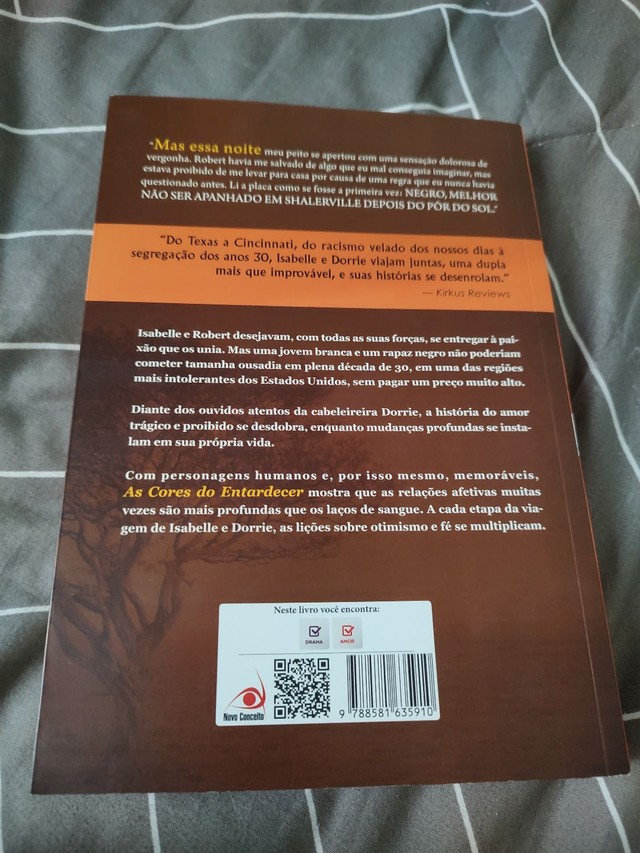 Livro As cores do entardecer  - Foto 2