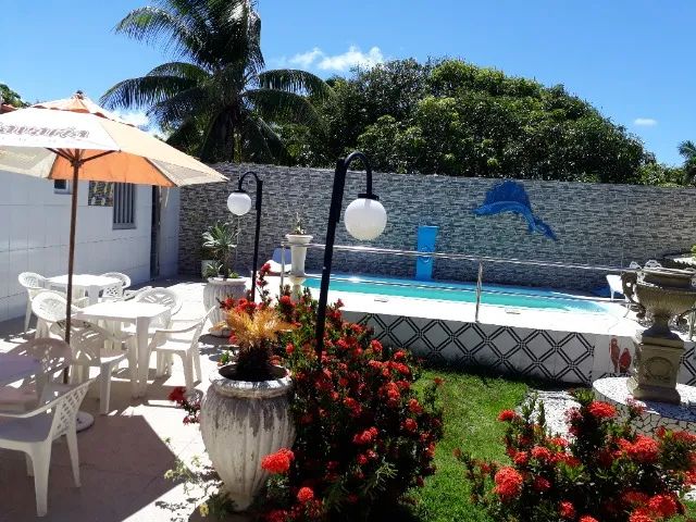 Uma casa de 06 quartos em Lauro de Freitas Praia de Ipitanga - Foto 10