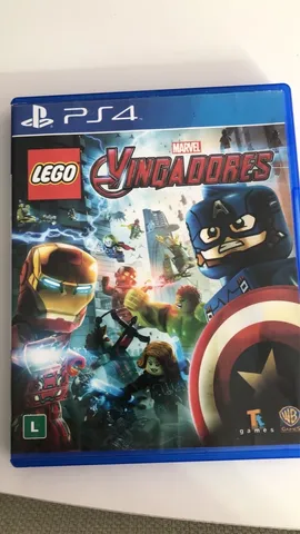 Lego Marvel Vingadores Ps4 Mídia Física Semi Novo - Aloja