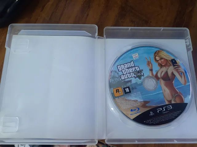 Jogo/CD Midia Fisica Playstation 3: Grand Theft Auto Five em