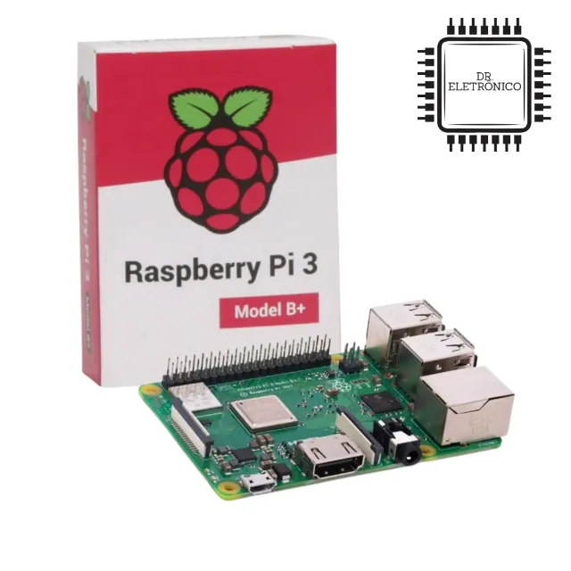 Raspberry Pi 4 Model B com 2GB de RAM, Manual e Embalagem Original Raspberry Pi 4 Model B com 2GB de RAM, Manual e Embalagem Original