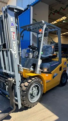 Empilhadeira Plasnox| Nova| 3.000kg| Diesel | Torre 4.7mts - Foto 3