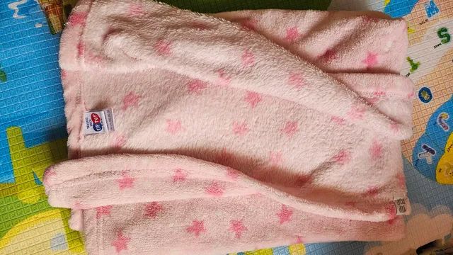 Manta / coberta bebê Rosa tiptop