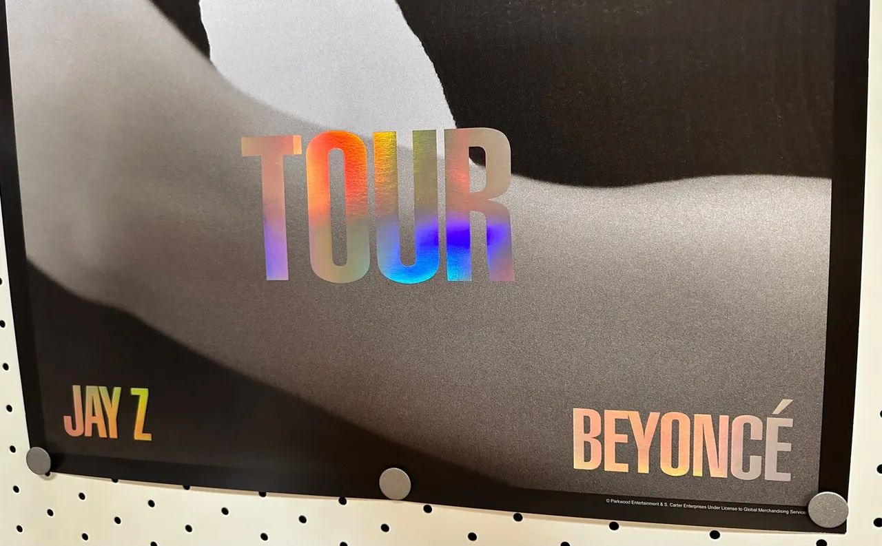 Pôster Beyonce & Jay Z - On The Run Tour - Foto 5