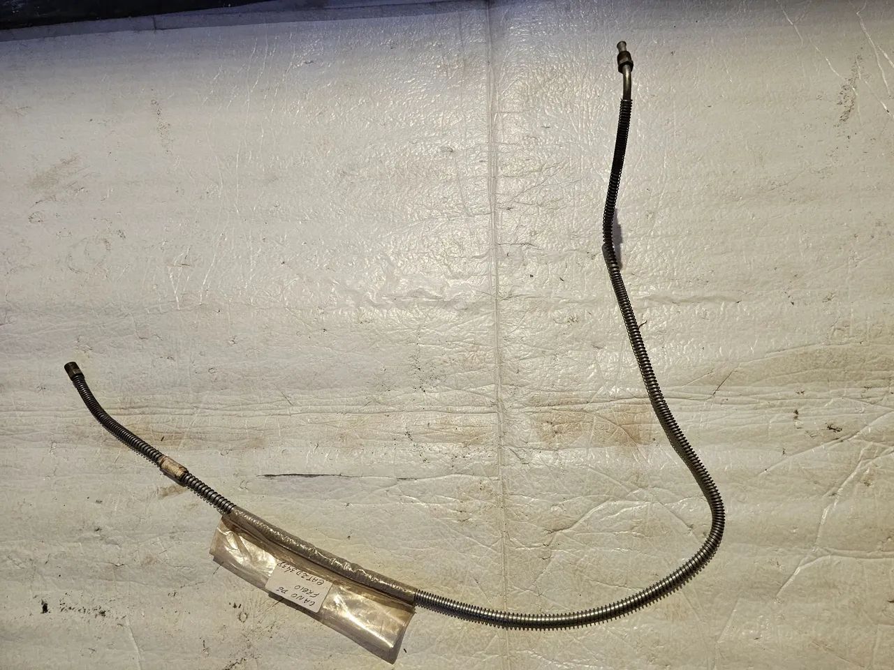 Motoniveladora caterpillar 120B 12E tubo freio novo original 2D3438 - Foto 2