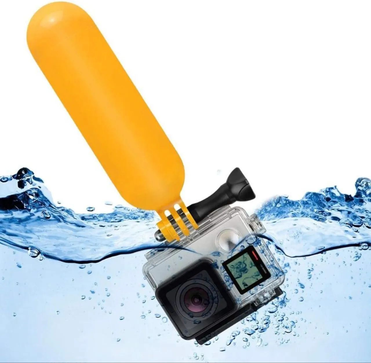 Flutuador boia bastão go pro hero 9 10 