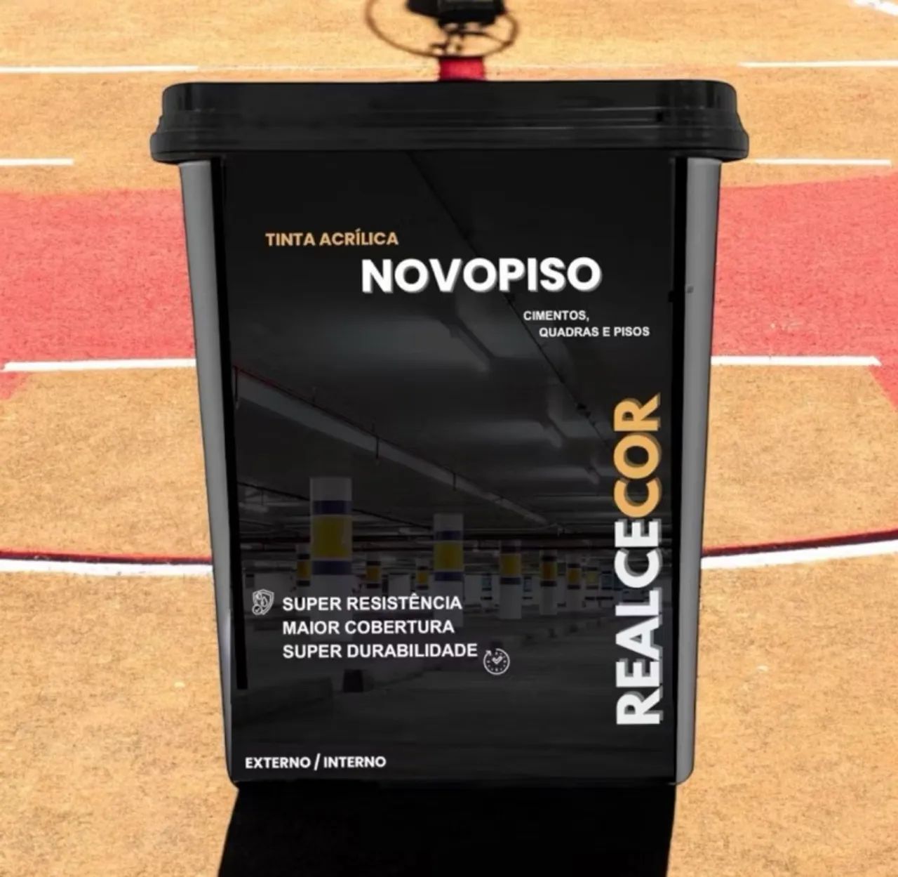 Tinta piso realcecor 18 litros 