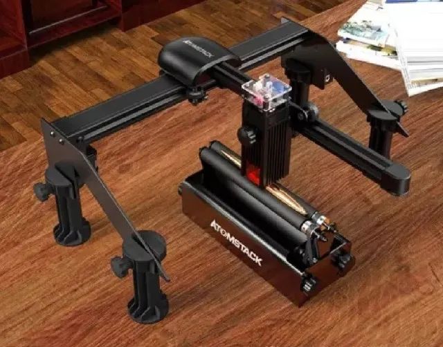Roller base giratória Atomstack para gravadora a laser - Foto 3
