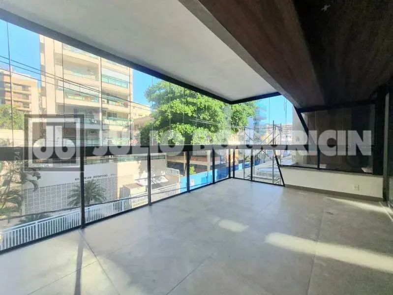 BOTAFOGO NOVO PRIMEIRA LOCAÇÃO FINAL DE CONSTRUÇÃO - 4 QUARTOS - 2 SUÍTES - VARANDÃO - SAL - Foto 3