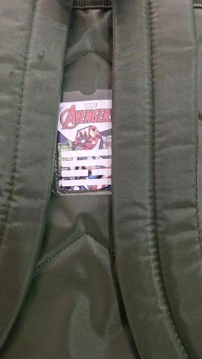 Mochila Hulk - Verde - Nova original - Foto 5
