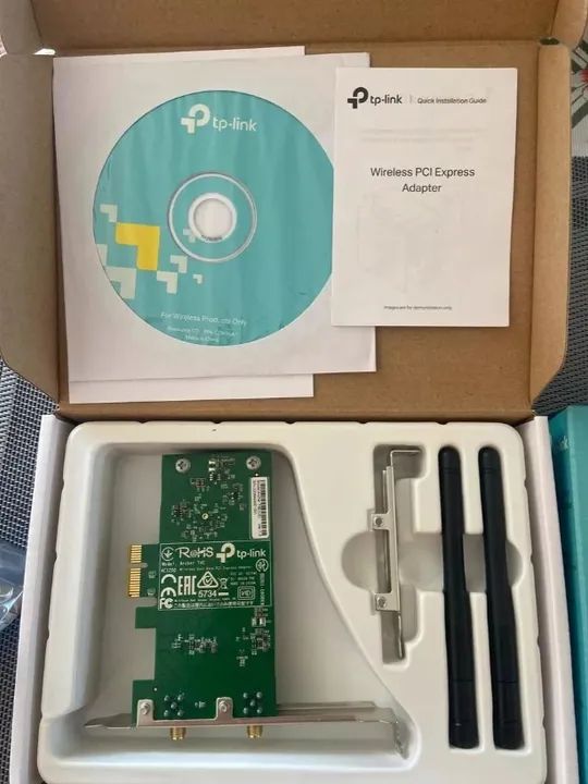 Adaptador Wireless Dual Band PCI Express AC1200 Archer T4e - Foto 2