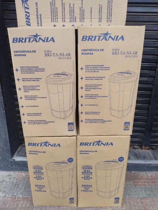 Máquina de Lavar Tanquinho 10Kg Britânia - Nova! - Foto 5