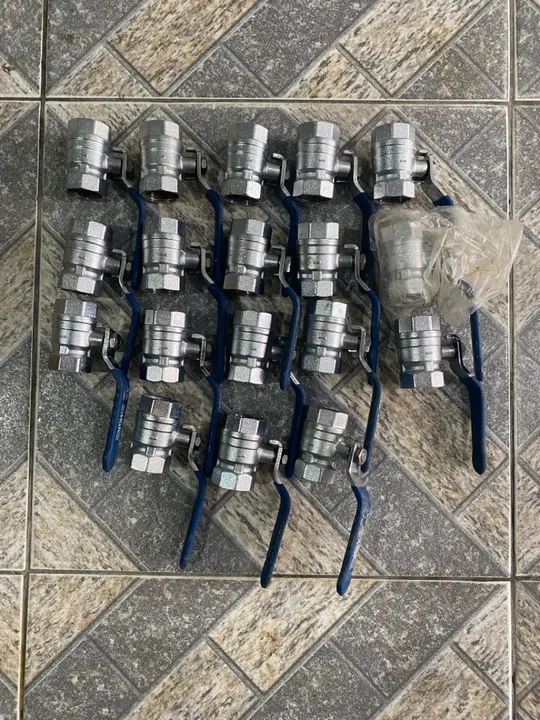 Válvula Esfera em Latão F/F de 1"