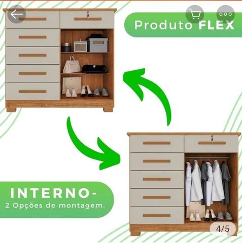 CÔMODA MILÃO IMOP  - Foto 2