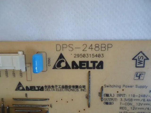 Placa fonte Sony DPS-248BP, conservada, precinho para vender logo!!! - Foto 2