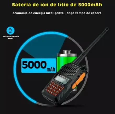 RADIO COMUNICADOR LEHMOX/BAOFENG UV-6R - Foto 6