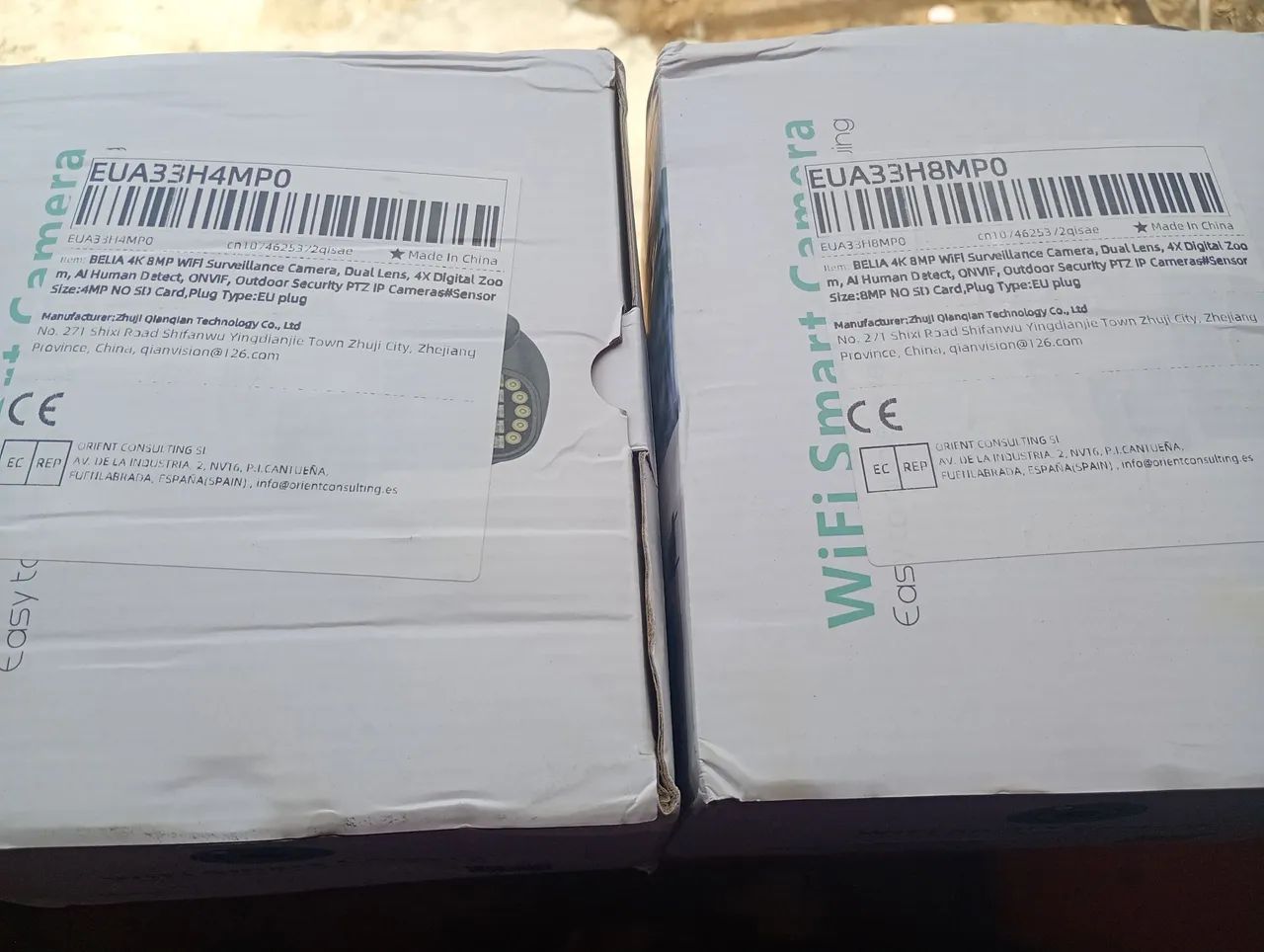 Câmera wi-fi wi-fi dome vigilância zoom dual lentes duas - Foto 3