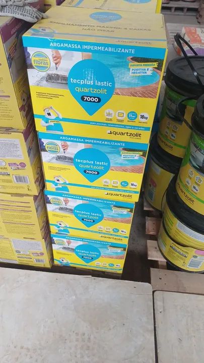 Argamassa Impermeabilizante Tecplus Lastic Quartzolit 7000 - 18kg