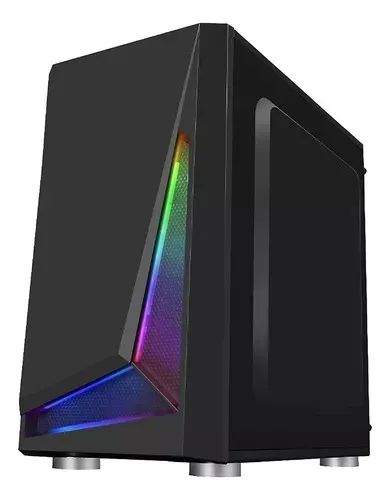 Gabinete Gamer Bluecase Bg039 Fita Led Rgb Atx Vidro Temperado - Loja Natan Abreu  - Foto 2