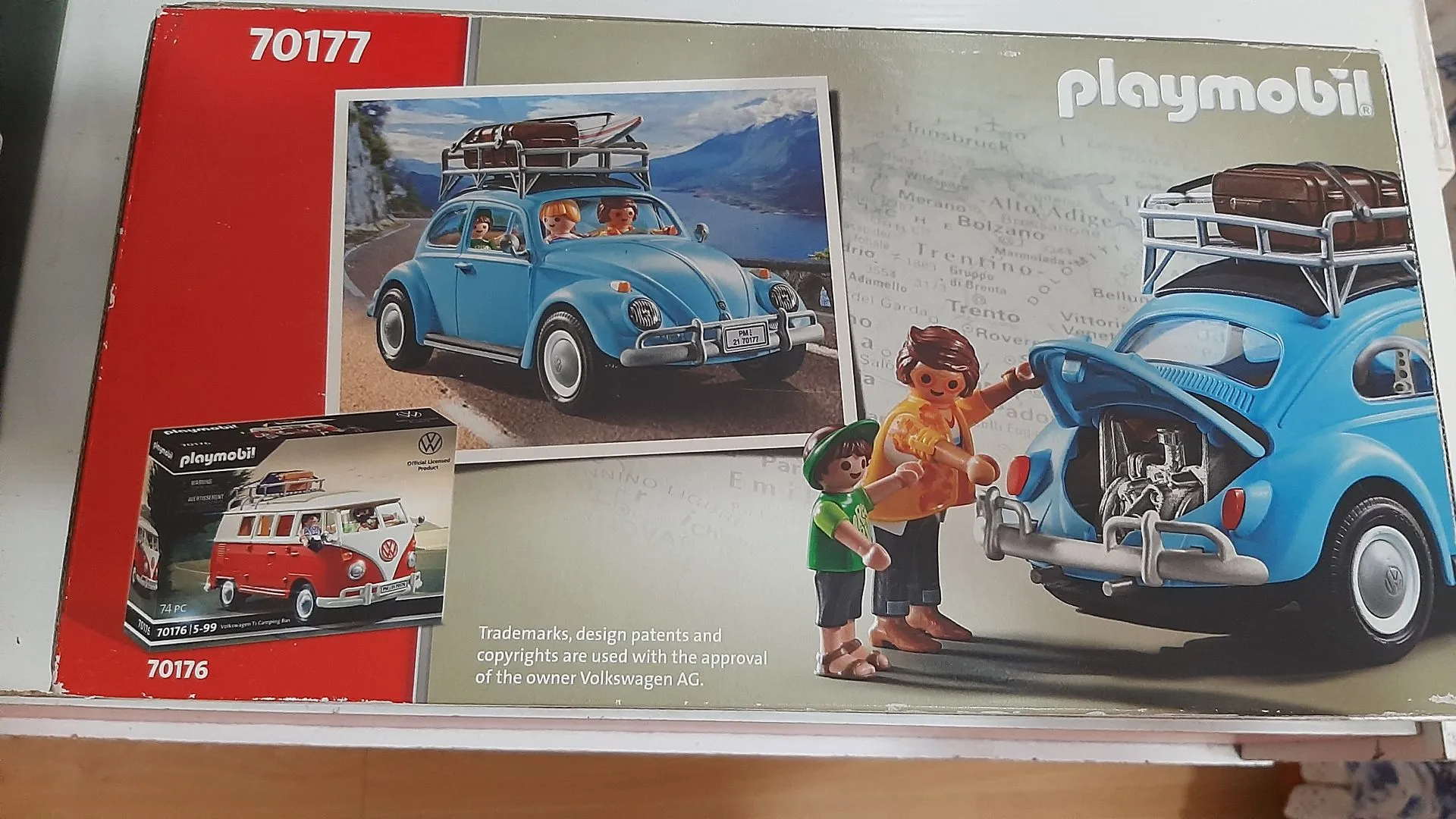 Playmobil Volkswagen Fusca - Novo na Caixa - 70177