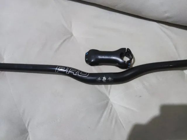 Kit carbono Og-evkin guidão 740mm e mesa 90mm