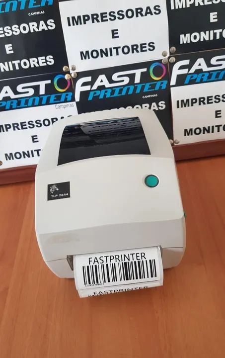 Impressora de etiqueta zebra tlp2844