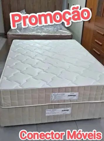 Cama box casal molas ensacadas ENTREGAMAOS NO MESMO DIA ( Promoção ) tamanho 138x188