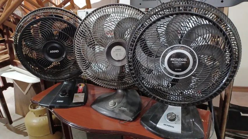 Ventiladores grandes, seminovos, valor unitário.
