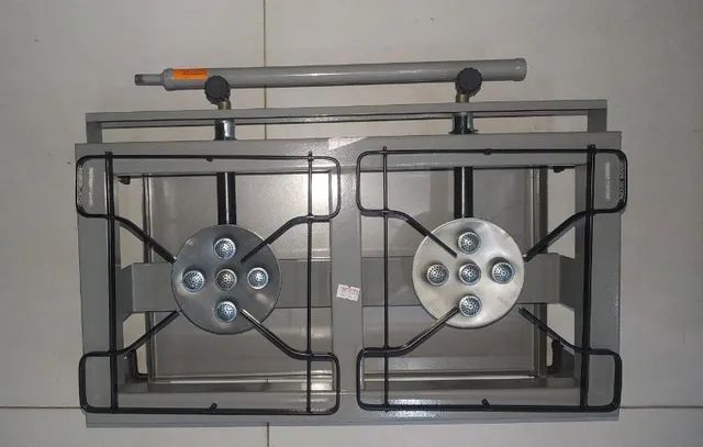 Fogão Ind 0005 2 Bocas Mesa 280x530mm 113230 Albasan - Foto 3