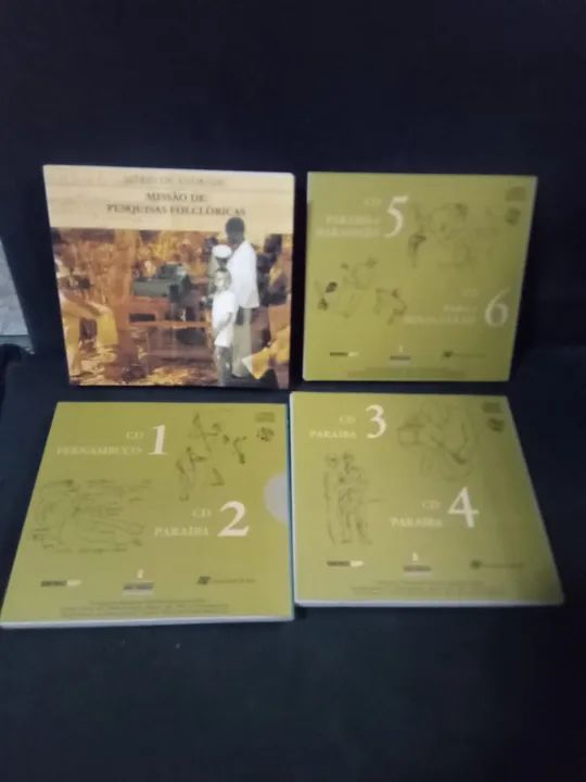 Box 6 CD Mario de Andrade Missão Pesquisas Folclóricas Música Tradicional Norte Nordeste - Foto 4