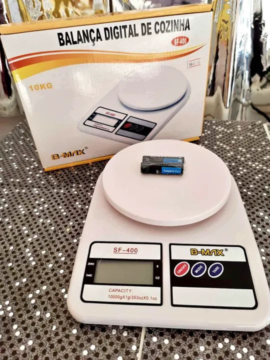 Balança de Cozinha até 10kg, uso de atletas, cozinha, em geral - Foto 3