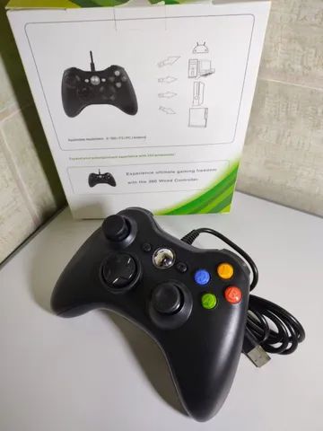 Vendo controle de Xbox 360 com fio  - Foto 2