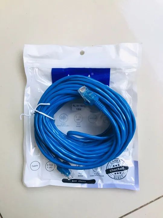 Cabo de Rede LAN Internet/Ethernet Novo (1,5m /2m /5m /10m /15m) Garantia - Foto 5