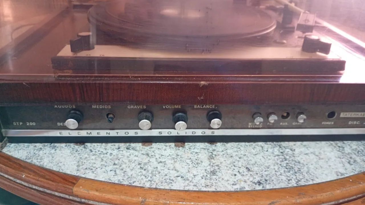 Toca disco 4 saídas tarteka linear