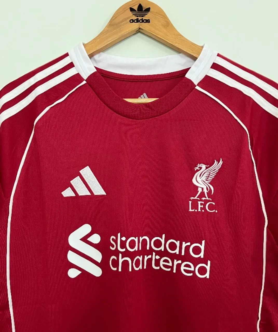 Nova Camisa Liverpool 2025/26 (((Pronta Entrega))) - Foto 5