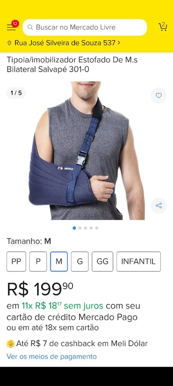 Suporte de braço para pós-operatório - Foto 5