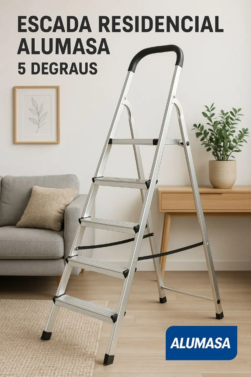 Escada Residencial Alumasa x Degraus