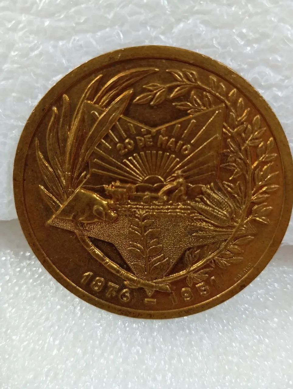 Medalha Comemorativa 75º Aniversário de Estrela -  Princesa do Alto Taquari - Foto 2