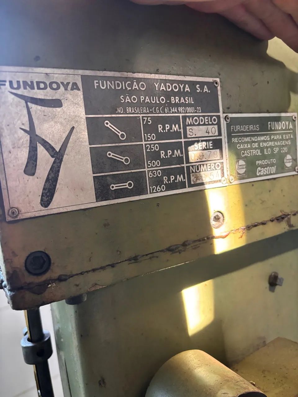 Furadeira de Coluna Fundoya S-40 - Foto 2