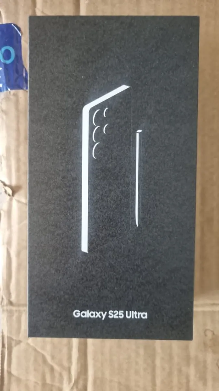 Samsung S25 Ultra 512GB Titanium Jetblack lacrado na caixa