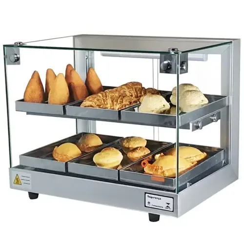 Estufa Profissional 6 Bandejas Duplas - Perfeita para Restaurantes e Buffets (127V)