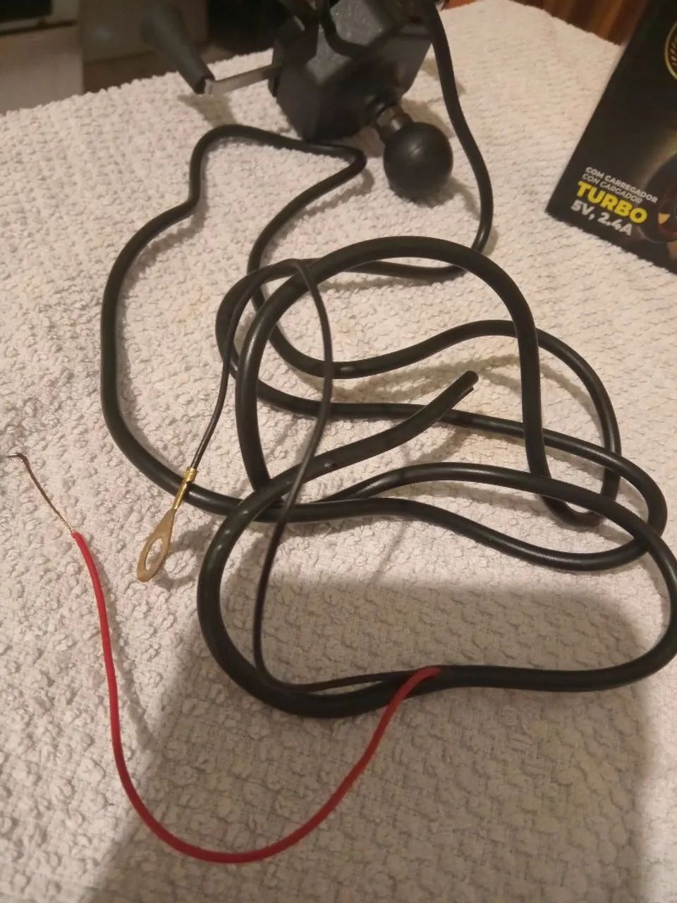 Suporte Celular com carregador  - Foto 4