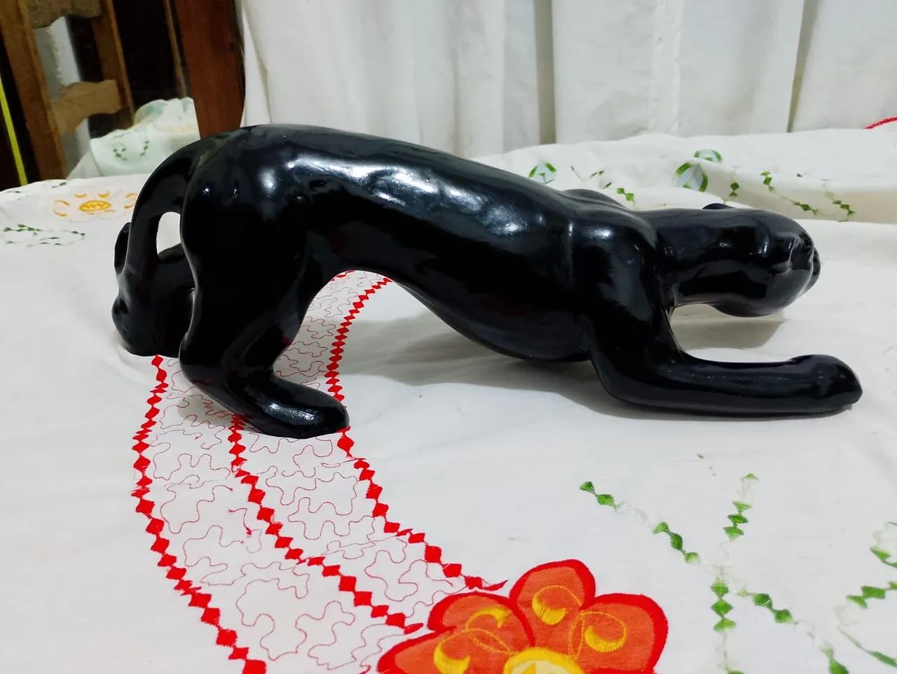 Pantera Negra Decorativa - Foto 2