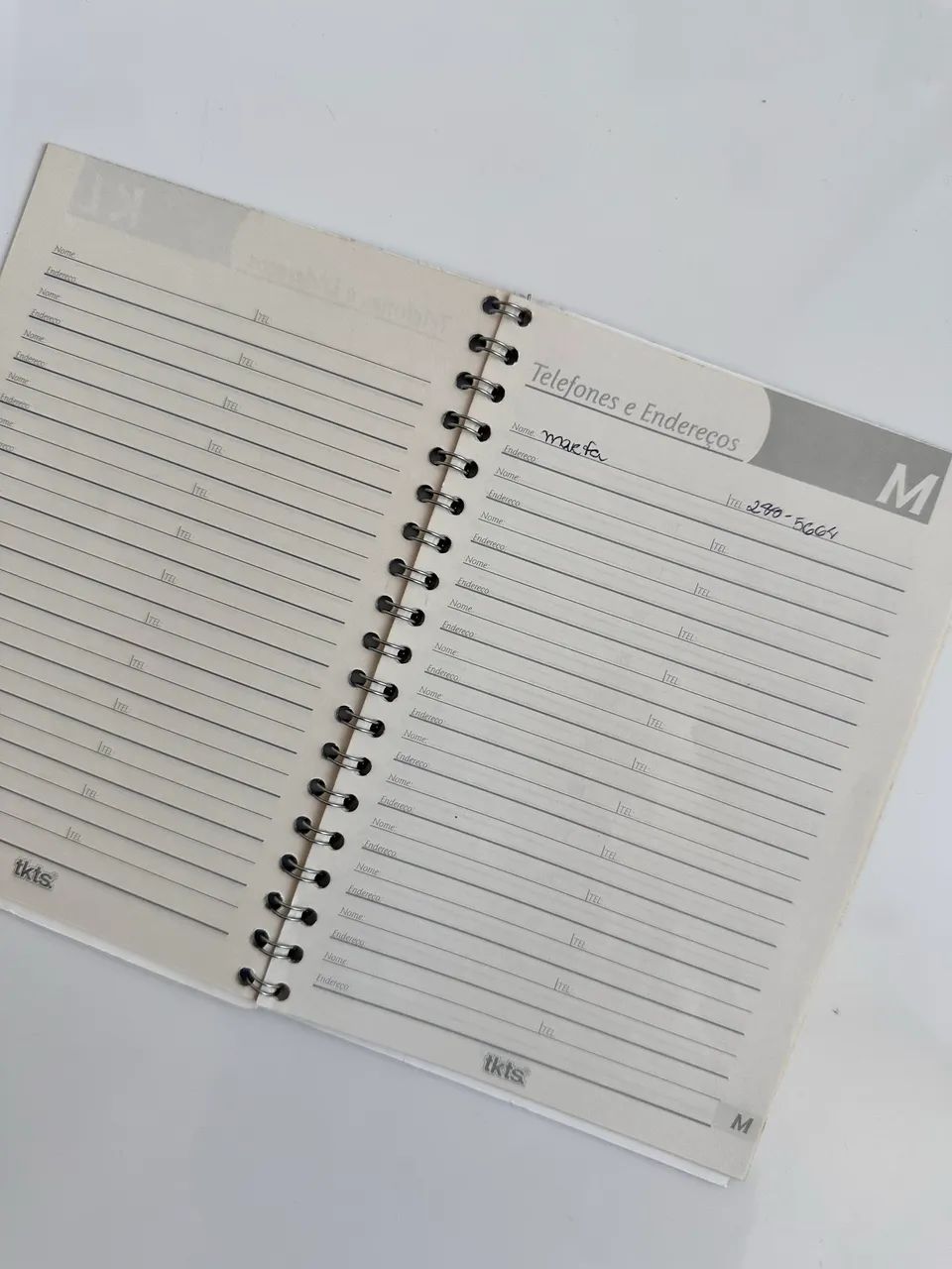 Agenda de telefone TKTS Anos 90 - Foto 4