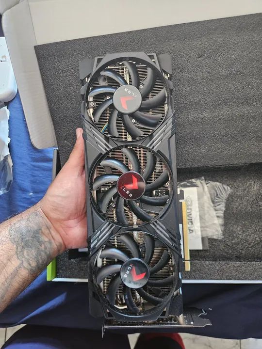 Placa de Vídeo PNY GeForce RTX 4070 Super XLR8 Gaming 12GB GDDR6 - Foto 3
