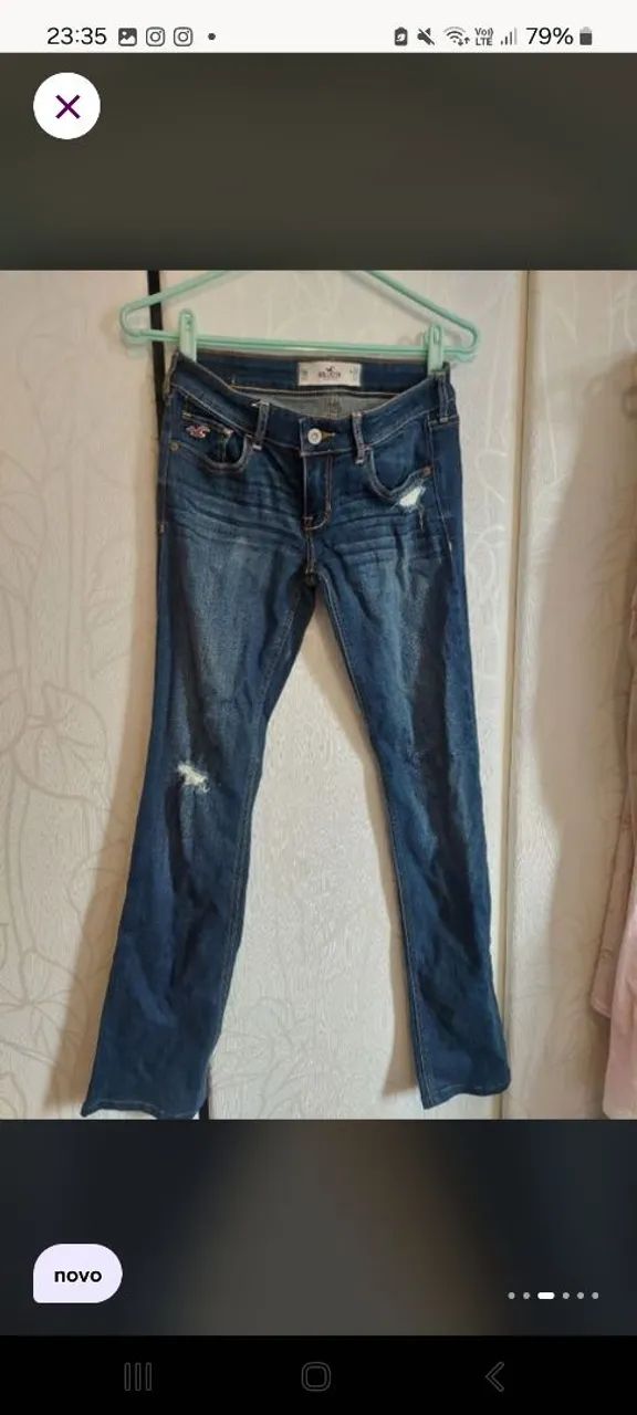 Calça jeans hollister - Foto 3