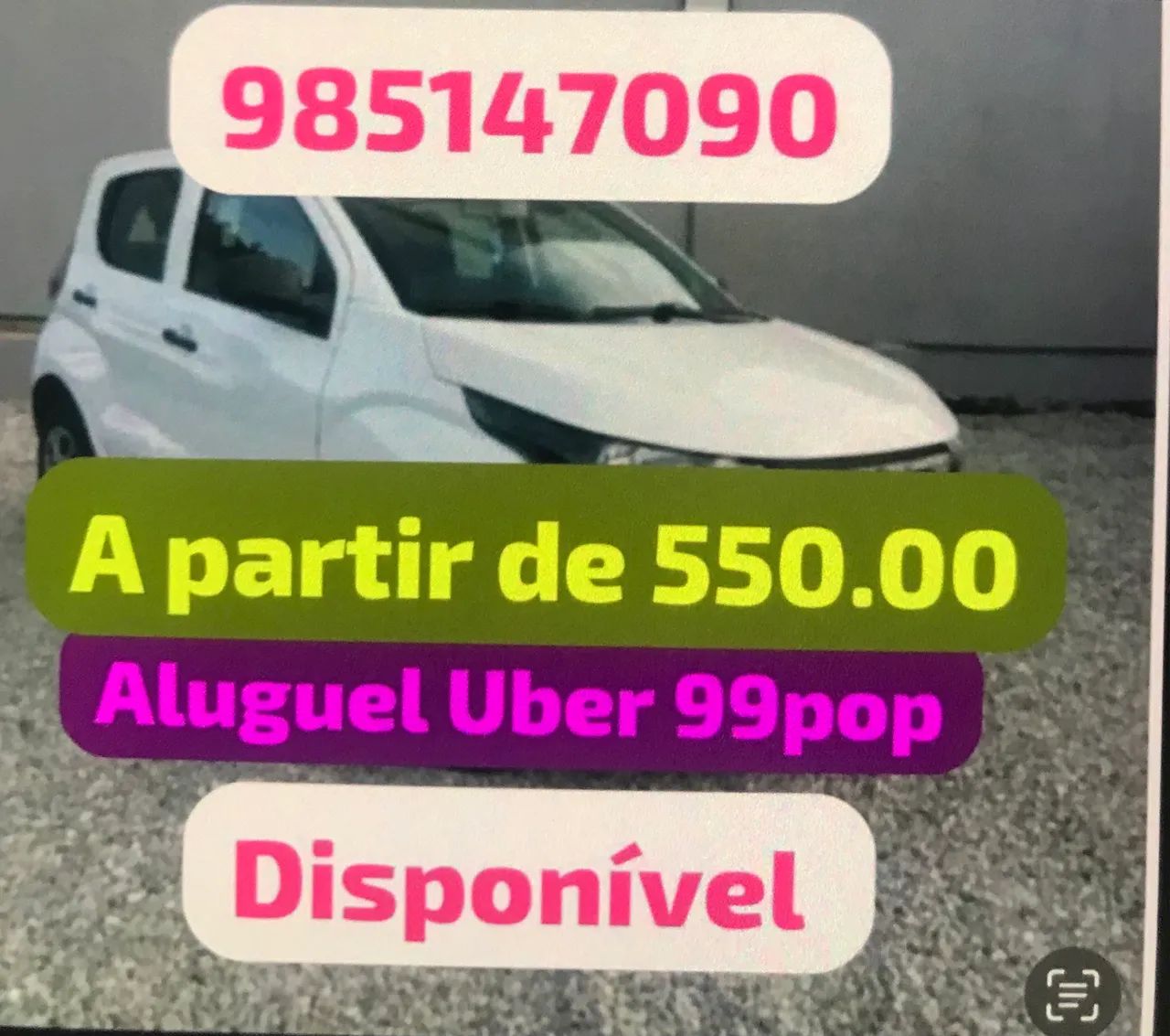 Aluguel de veículos para aplicativo uber 99  - Foto 3