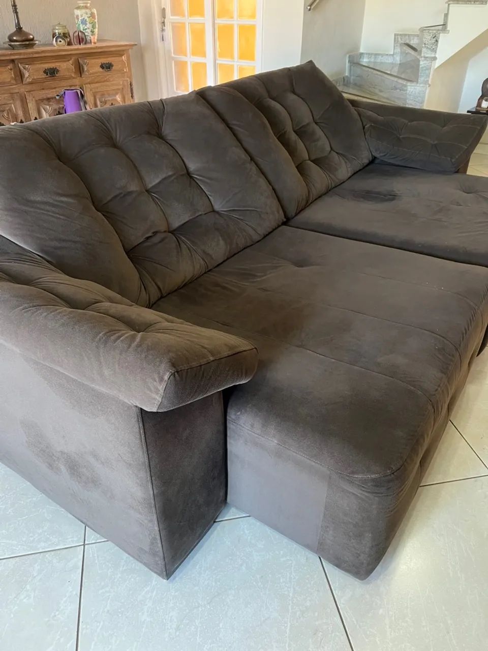 Sofá modular grande e confortável - Foto 5